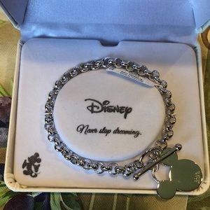 Disney sterling silver bracelet.